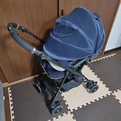 ベビーカー メチャカル オート4キャス compact エッグシ...