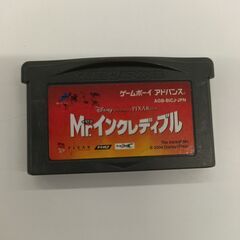 正常動作確認品　GBA用ソフト　Mr.インクレディブル　ゲームボ...