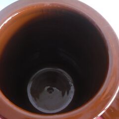 ★　漬物容器　陶器　丸型　漬物　梅　高菜　味噌　らっきょの画像