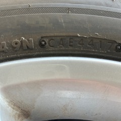 ワーゲン純正vrx2ホイールセット195/65r15の画像