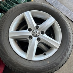 ワーゲン純正vrx2ホイールセット195/65r15
