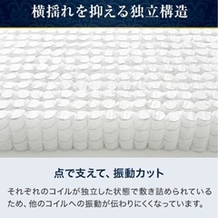 セミダブルコイルマットレスの画像