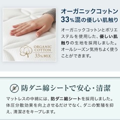 セミダブルコイルマットレスの画像