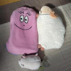 赤ちゃんの枕と膝掛け