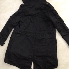 裏ボアジャケット黒　サイズ36の画像
