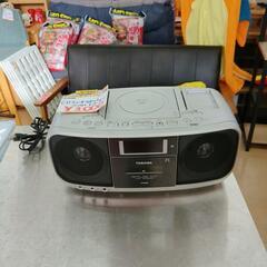 TOSHIBA☆CDカセットレコーダー☆TV-CDK5☆カセット・CD・ラジオ・録音、作動確認済みです。【こちらは店舗です。浜村鹿野温泉ICから3分 買取本舗 宮本リサイクル 営業時間9～19時 定休日水曜のみ←連絡できませんm(_ _)m】の画像