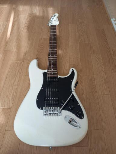エレキギター　SELVAとアンプ（フェルナンデス）、シールド（約３m）