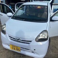 ダイハツミライース！4WD！車検令和７年5月！131000キロ！