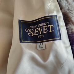 フェイクファー　コートの画像