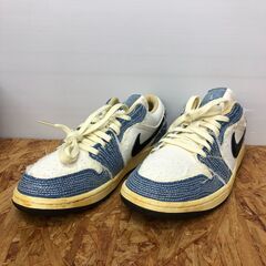 【A82】スニーカー NIKE AIR JORDAN1 LOW SE FN7670- 493 27.5cm