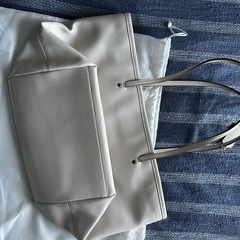 COACH ホワイト トートバッグ 保存袋付き【未使用品】