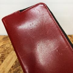 【A84】折りたたみ長財布 takepki kuchi レッドの画像