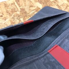 【A84】折りたたみ長財布 takepki kuchi レッドの画像