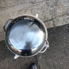 NO：2069 値下げ‼️両種料理の火鍋1️⃣❣️   直径28cm  未使用品❣️の画像