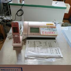 Panasonic☆パーソナルファックス☆KX-PZ300-N☆2018年製☆子機１台、ピンクカラー、説明書あり【こちらは店舗です。浜村鹿野温泉ICから3分 買取本舗 宮本リサイクル 営業時間9～19時 定休日水曜のみ←連絡できませんm(_ _)m】の画像