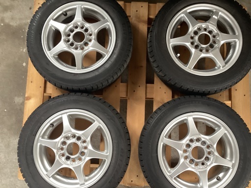 (売約済み)13インチ　スタッドレス　アルミタイヤ　セット