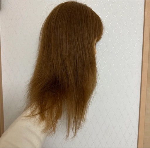 美容師さん　ヘアアレンジ　練習ウィッグ
