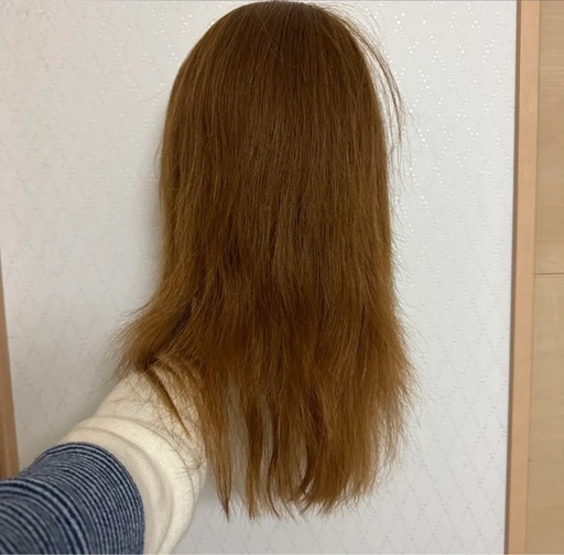 美容師さん　ヘアアレンジ　練習ウィッグ