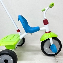 【中古品】スマートトライク ファン 2in1 三輪車 押手棒付 乗用玩具 ベビー用品の画像