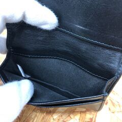 【A87】レザーカードケース JIMMY CHOO  スタースタッズの画像
