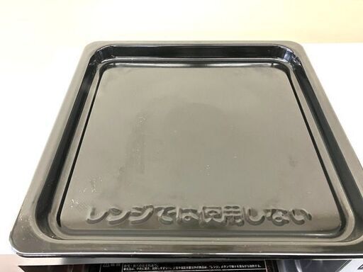 【札幌市内配送可】中古 ニトリ オーブンレンジ ET-626A ホワイト 25L フラットタイプ 2022年製 角皿付き 動作OK