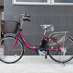 大阪府 無料配達 パナソニック 電動アシスト自転車 ピンク 24インチ