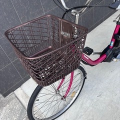 大阪府 無料配達 パナソニック 電動アシスト自転車 ピンク 24インチ