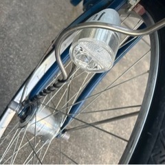 オートライト付 自転車 ハブダイナモの画像