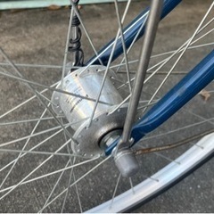 オートライト付 自転車 ハブダイナモの画像
