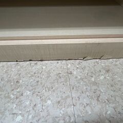 ★ジモティ割あり★  食器棚 白 H180×D45×W59 クリーニング済み TJ9831の画像