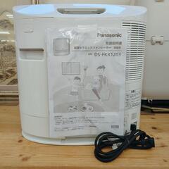 Panasonic☆加湿セラミックヒーター☆DS-FKX1203☆2012年製☆ホワイトカラー作動確認済みです。【こちらは店舗です。浜村鹿野温泉ICから3分 買取本舗 宮本リサイクル 営業時間9～19時 定休日水曜のみ←連絡できませんm(_ _)m】の画像