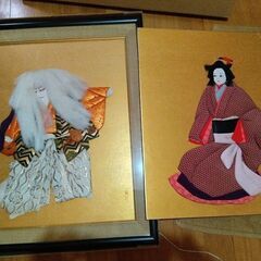 押し絵（木目込み画、ハンドメイド）、缶バッチ、ヘアピン、ブックス...