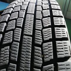 軽タイヤホイールセット155/65R14　４本分　スタッドレスの画像
