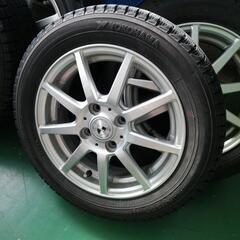 軽タイヤホイールセット155/65R14　４本分　スタッドレス