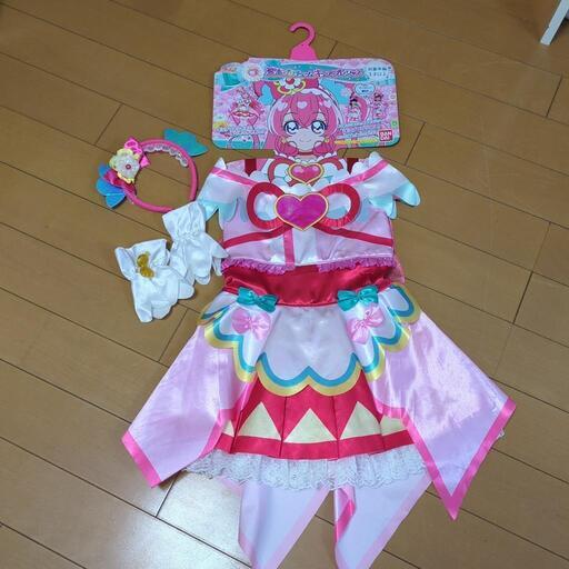 プリキュア衣装　キュアプレシャス　小物付き