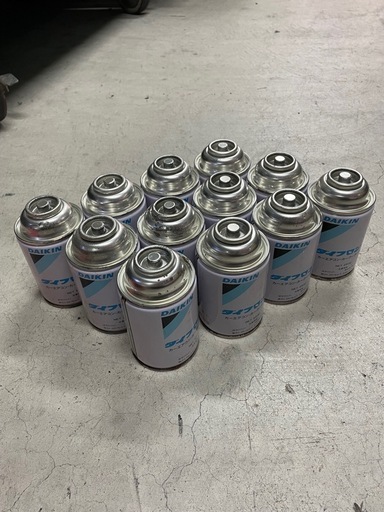 【希少】カーエアコン用冷媒　12本まとめて