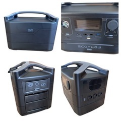 専用バッグ付】EcoFlow RIVER Max ポータブル電源 エコフロー リバー