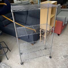 メタルラック　No.15371　シルバー　中板調整可能　収納　【...