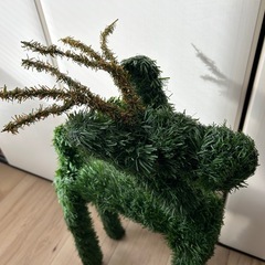クリスマス　トナカイ　飾りの画像