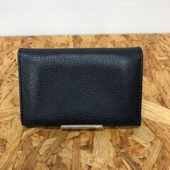 【A88】レザーコインケース イルビゾンテ ブラックの画像