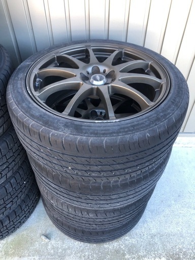 クロススピードホイール4本レガシィ等に