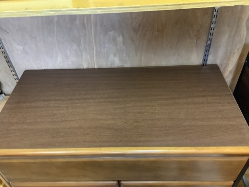 リサイクルサービス八光】幅90㎝ 全国家具工業連合会 木製7段チェスト