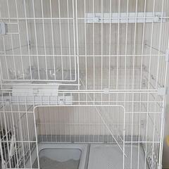 猫用　三段　ケージ
