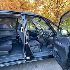 仙台☆H23セレナ4WDハイウェイスターVセレクション車検取り立て☆アイドリングストップ！リモコンエンジンスターター！スタッドレスタイヤ装着！の画像