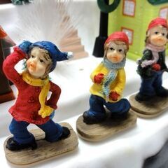 希少 ファイバー スノードーム 元箱付き ミニフィギュア クリスマス サンタクロース インテリア レトロ 置物 照明 札幌市 中央区 南12条の画像