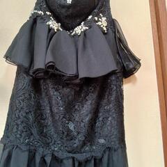 値下げ★美品★ロングドレス★M★黒の画像