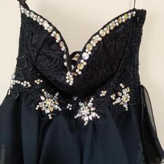 値下げ★美品★ロングドレス★M★黒の画像