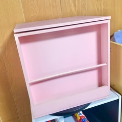 収納ボックス ピンクの画像