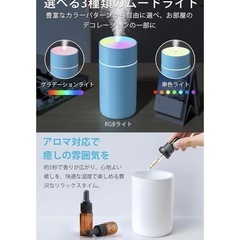 【値下げ/新品未使用】コンパクト加湿器の画像