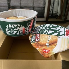 ペットベッド　どん兵衛きつねうどん　面白ペットグッズ　未使用品！